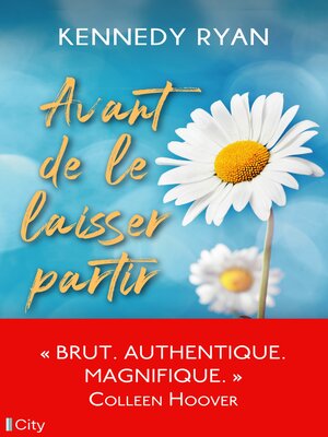 cover image of Avant de le laisser partir